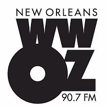 WWOZ-FM Station Logo