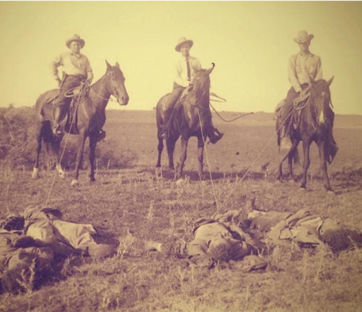 Las Norias Ranch Bandit raid, October 8, 1915; courtesy of Robert Runyan