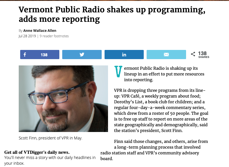 Vermont Public Radio
